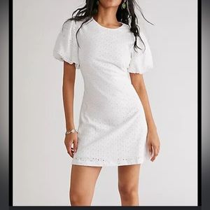 Free People Dress Size L stretchy 100% cotton